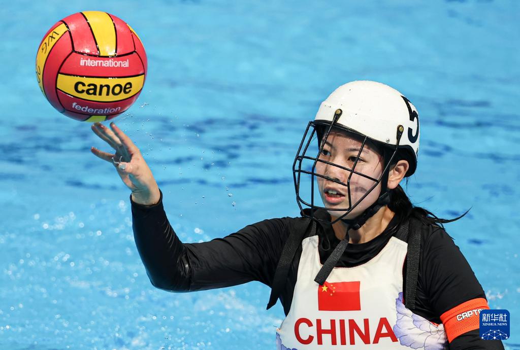 成都世运会丨皮艇球——女子预赛A组：中国队不敌新西兰队