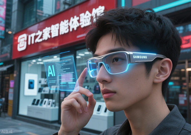 消息称三星明年发布的新AI眼镜将采用无屏设计，与Meta正面竞争