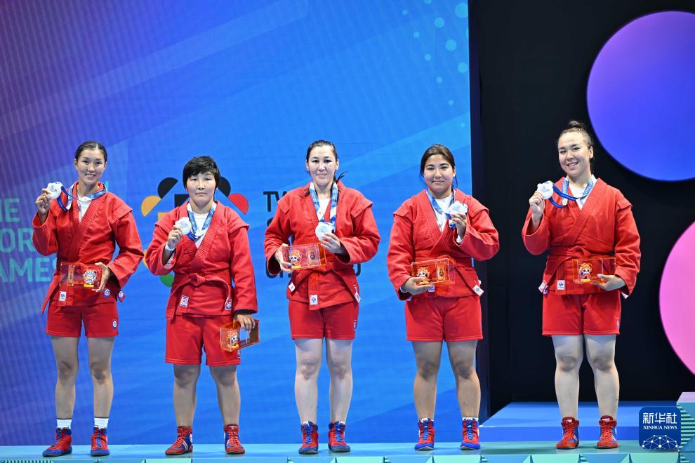 成都世运会丨桑搏——女子格斗团体：乌兹别克斯坦队夺冠