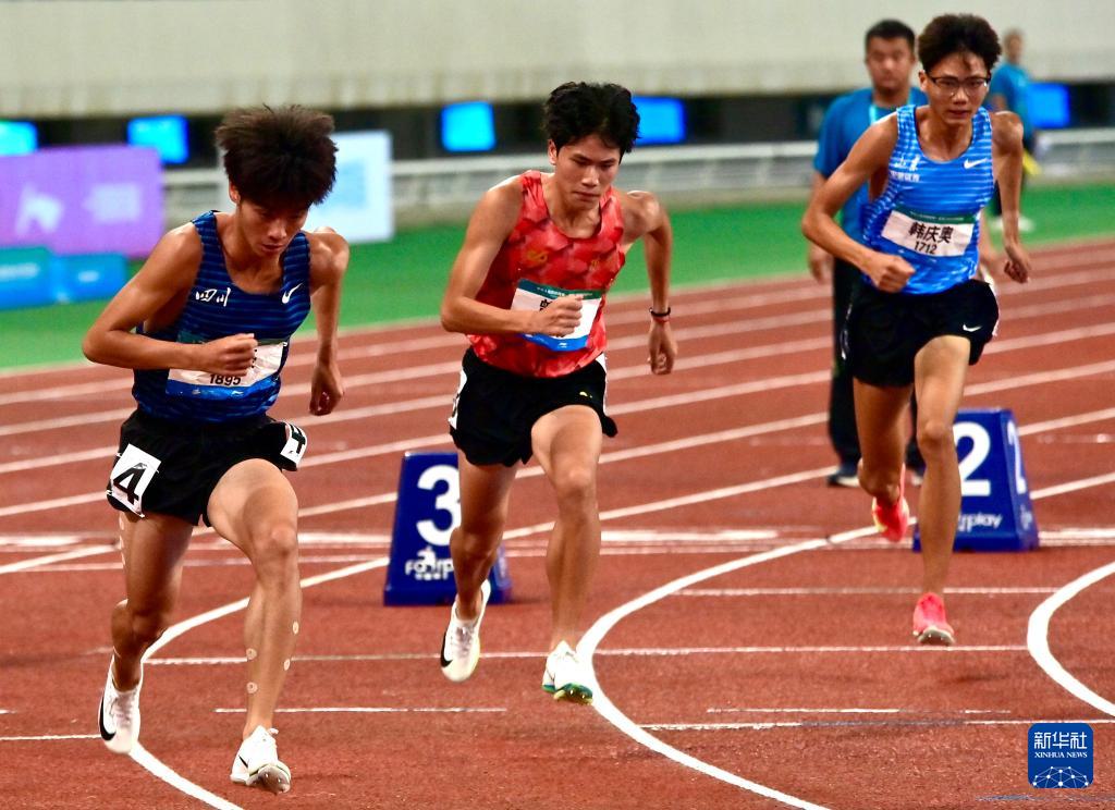 全国青少年田径运动会：男子800米决赛赛况