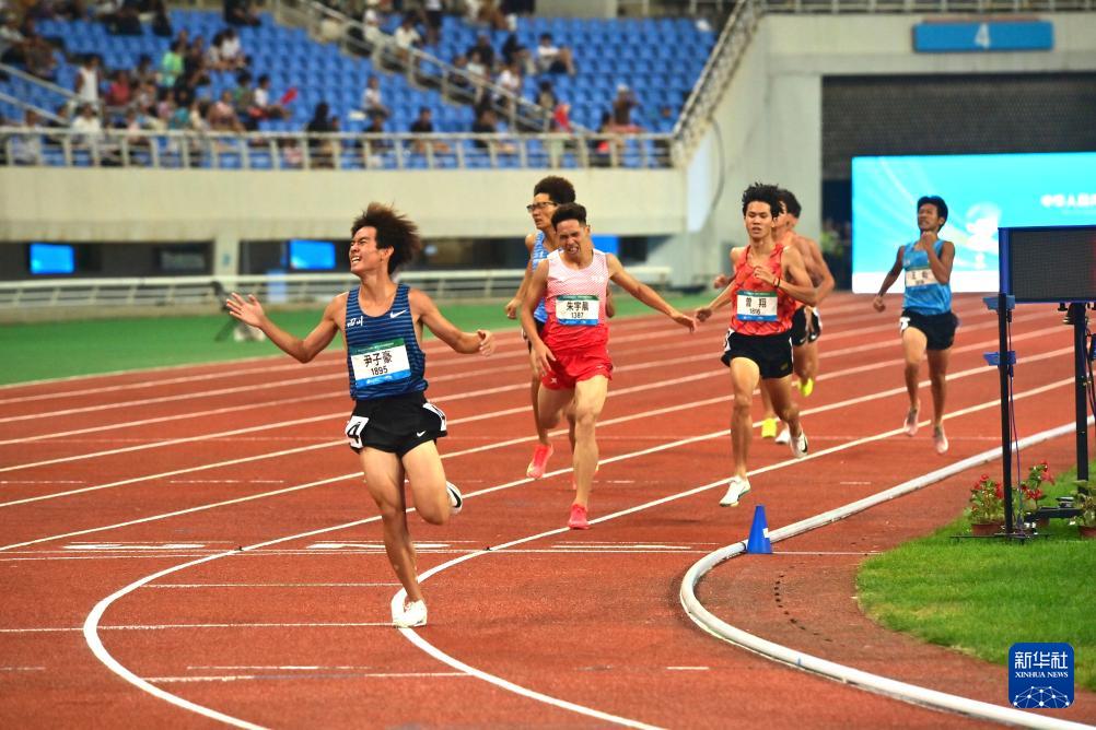 全国青少年田径运动会：男子800米决赛赛况