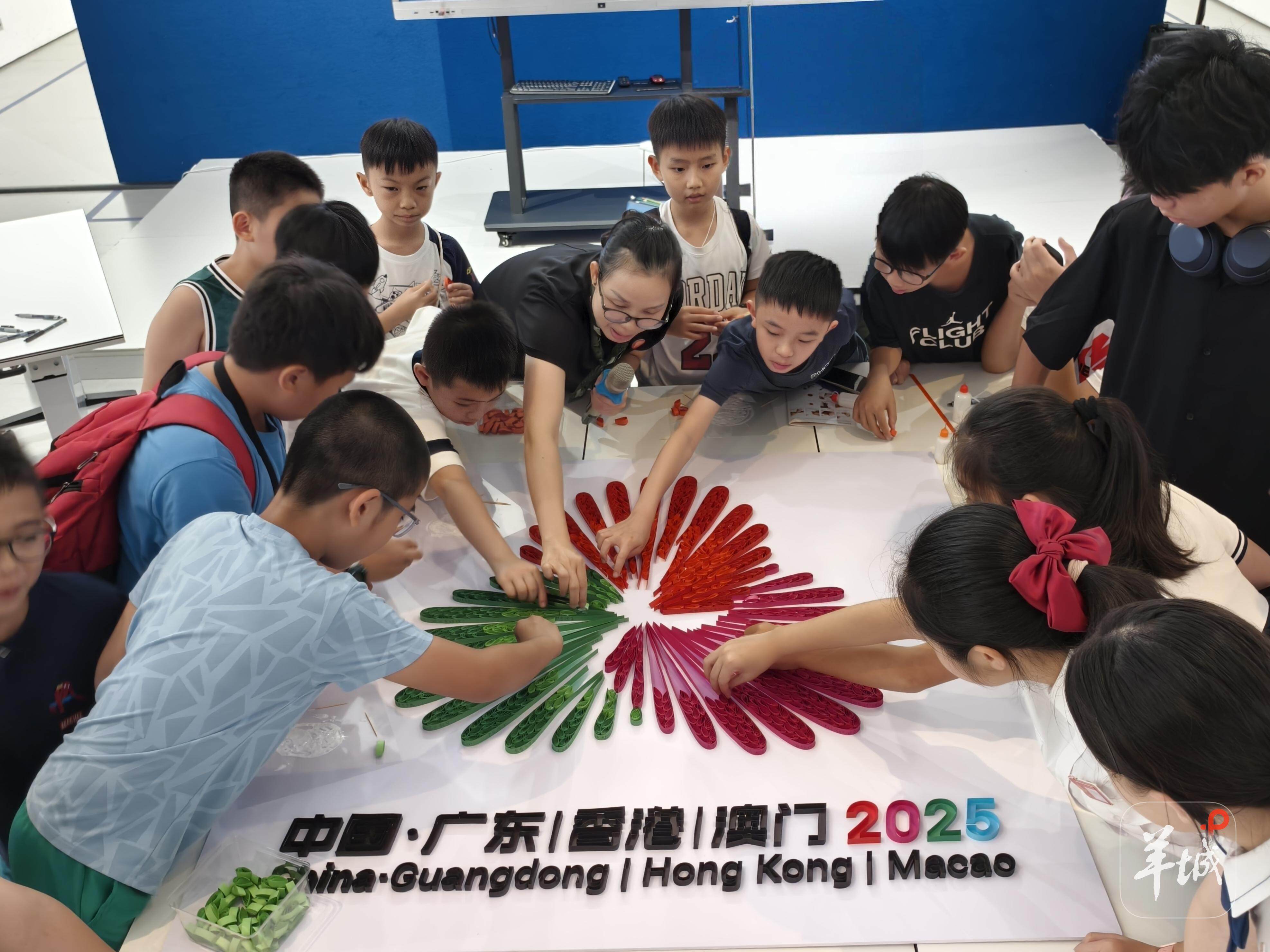 图集 | 穗港澳少年组队“上分“！以球会友迎全运