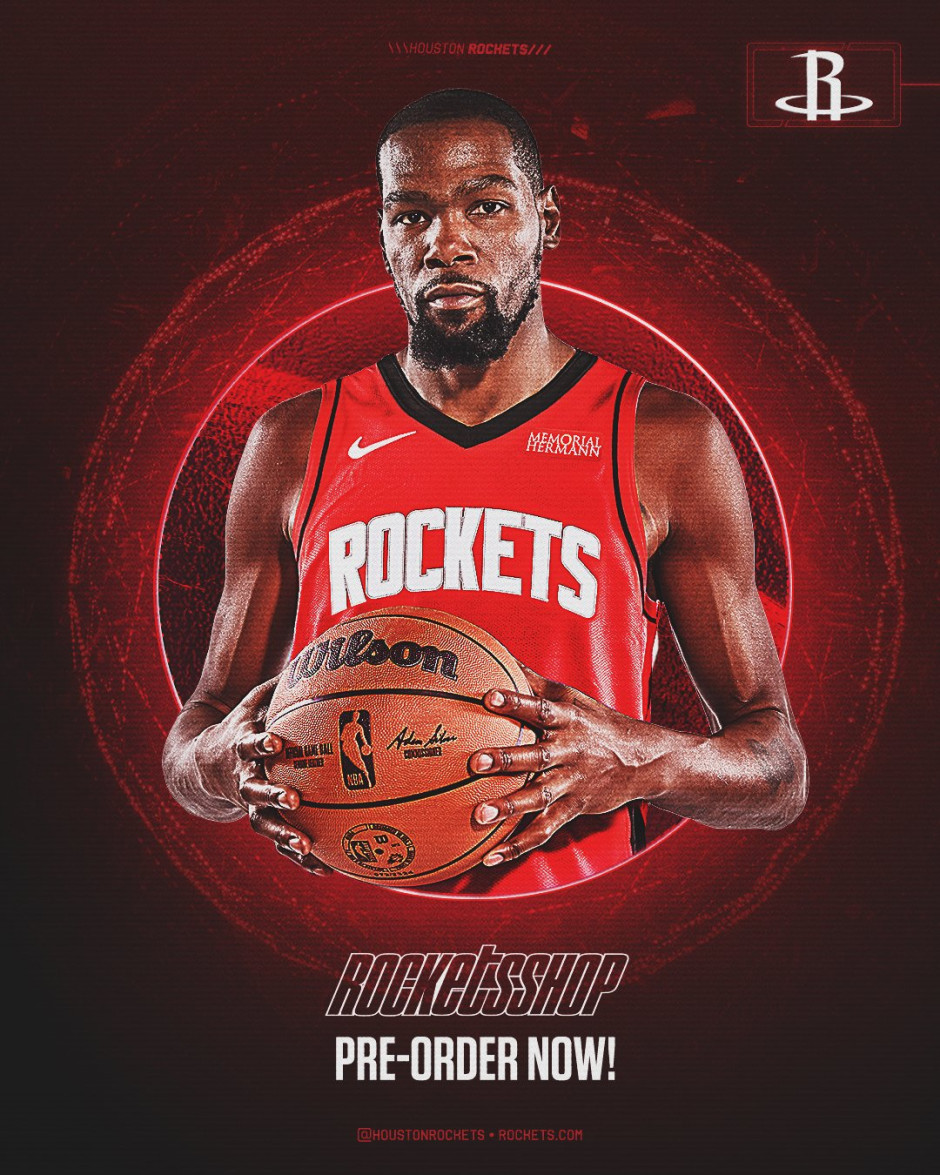 2025-26赛季NBA火箭常规赛赛程时间表 揭幕战杜兰特面对老东家