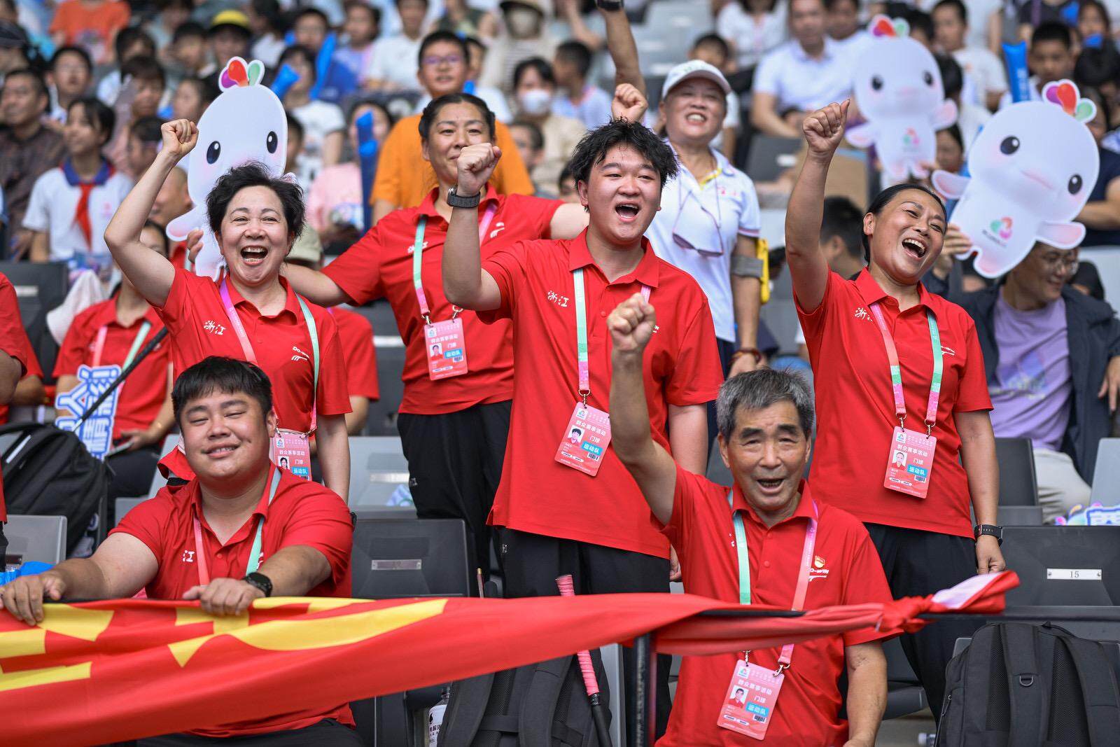 十五运会群众赛事门球项目决赛深圳开杆：港澳代表队亮相，聋哑小将逆转取胜