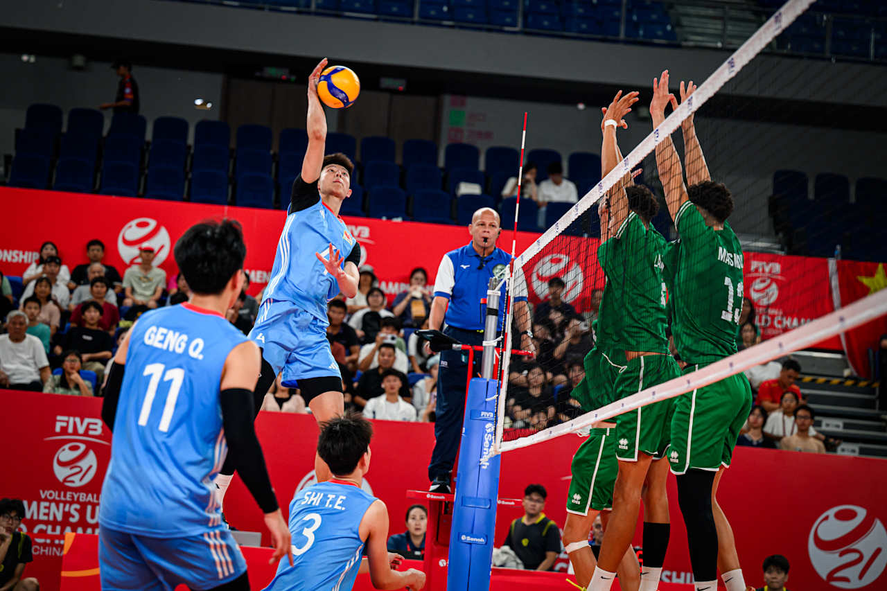 25-13！中国男排二连胜 进攻端碾压摩洛哥 一项数据暴露球队弱点