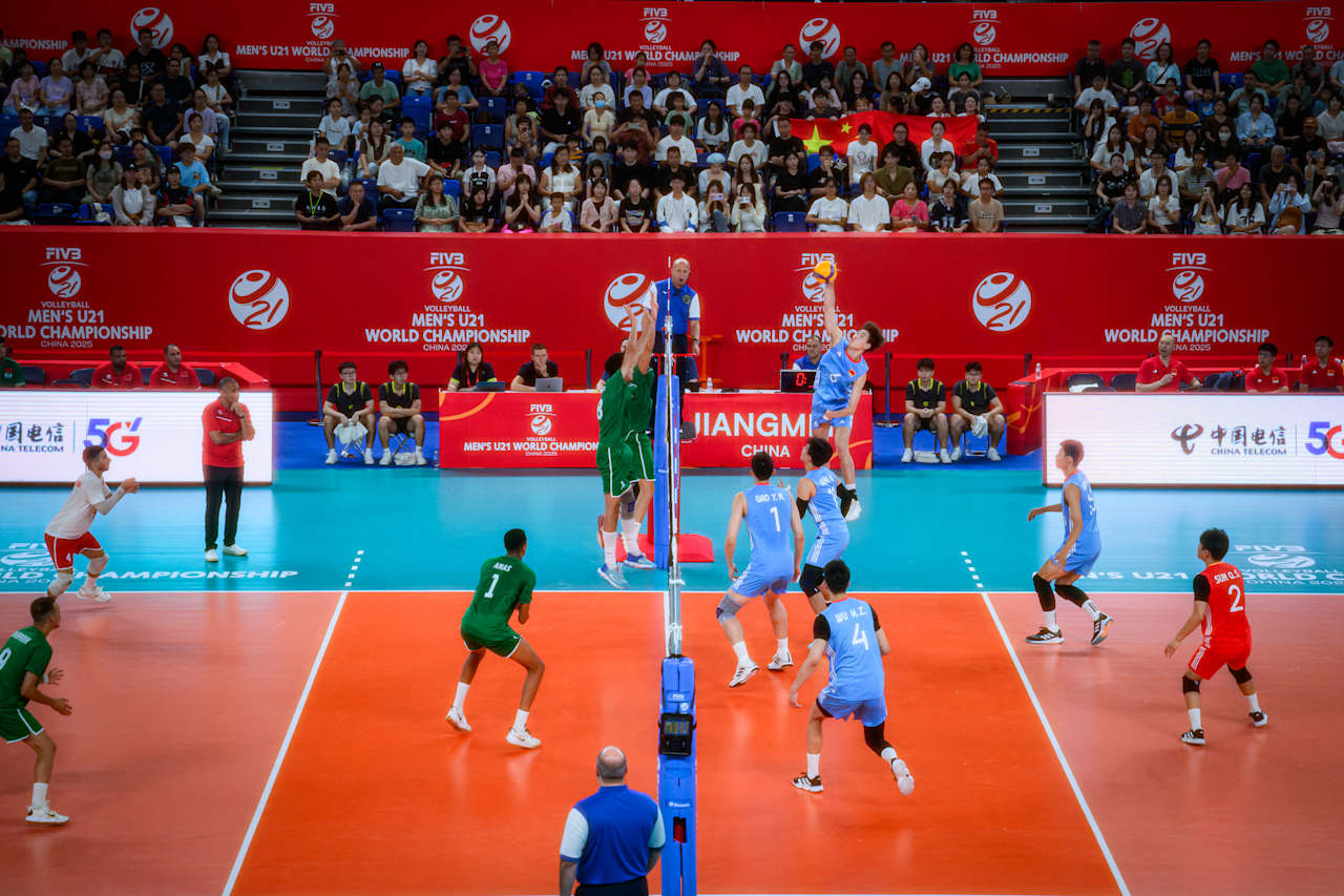25-13！中国男排二连胜 进攻端碾压摩洛哥 一项数据暴露球队弱点