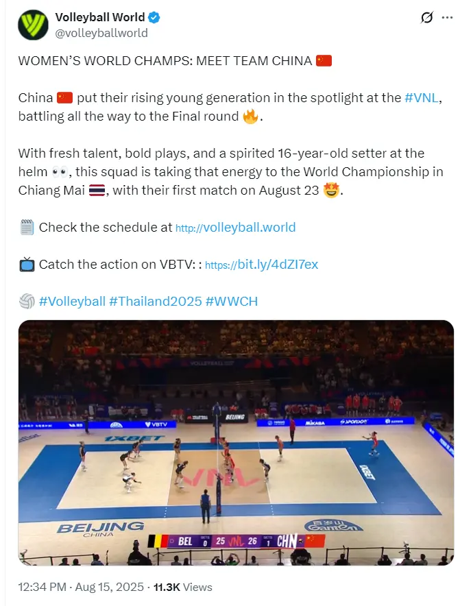 中国女排小组赛前瞻：F组两队孱弱晋级无悬念 战多米尼加或决定头名