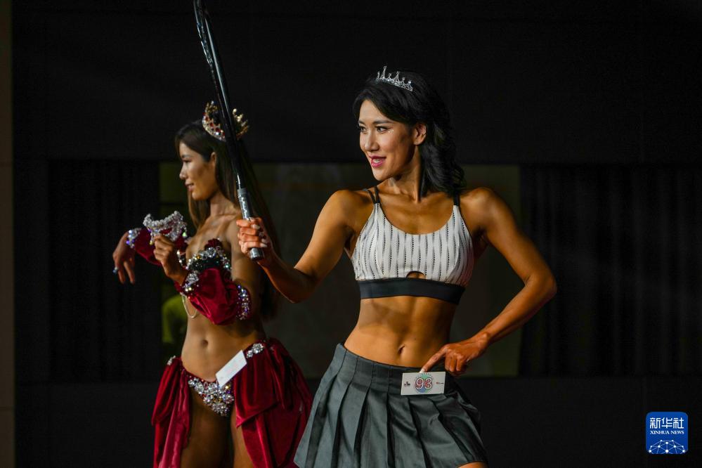 全国健身健美精英赛在山东新泰举行