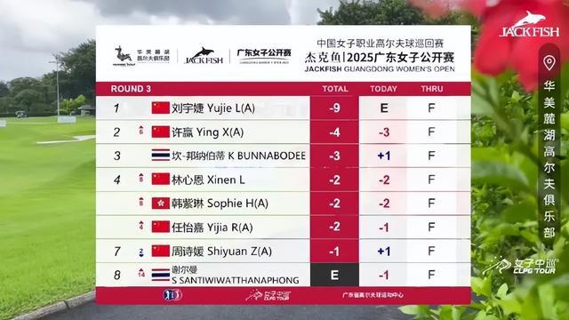 刘国梁女儿刘宇婕赢得高尔夫职业赛首冠