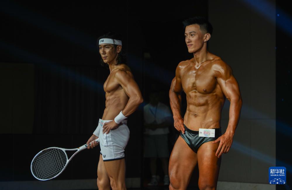 全国健身健美精英赛在山东新泰举行