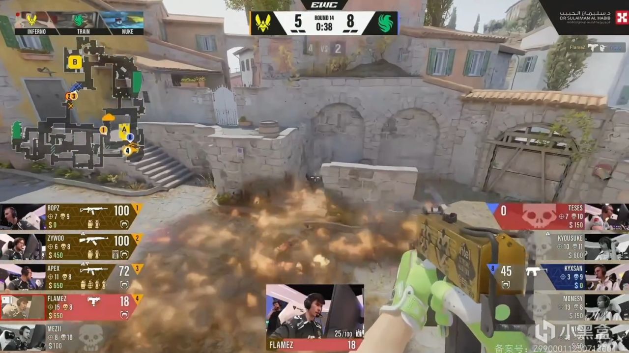 相约季军赛！Vitality 13-9 Falcons 率先拿下图一胜利！