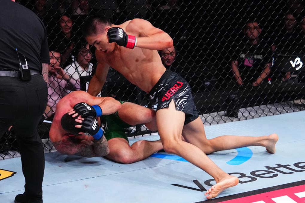 UFC格斗之夜上海站：张名扬憾负 四位中国选手取胜