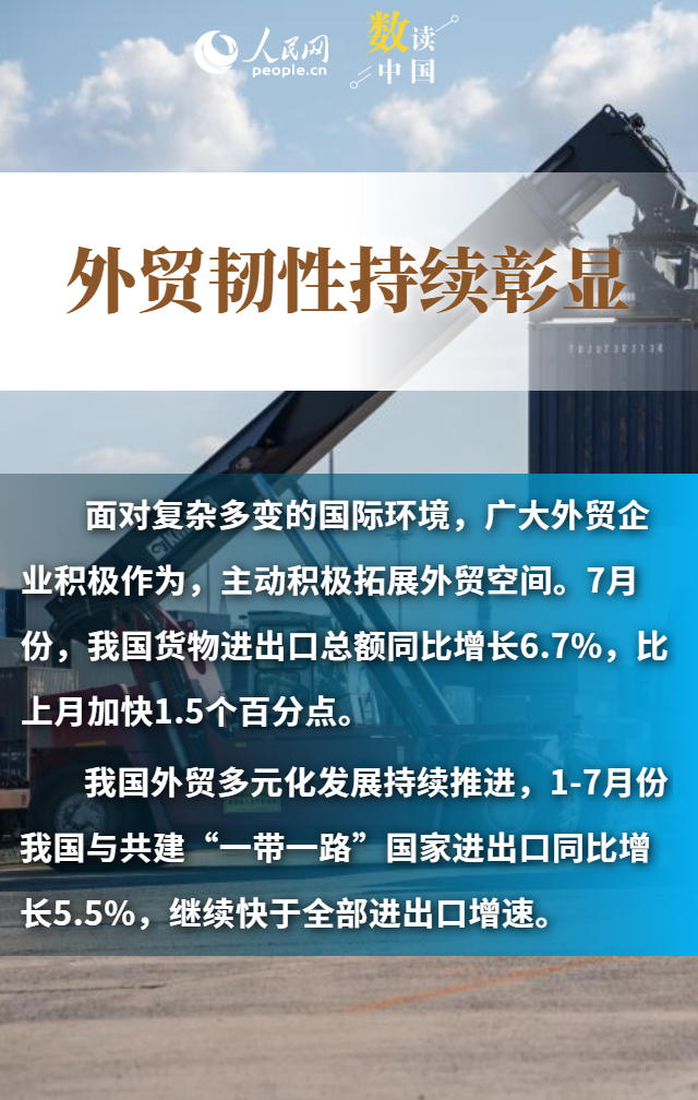 多组数据看中国外贸“韧”劲十足