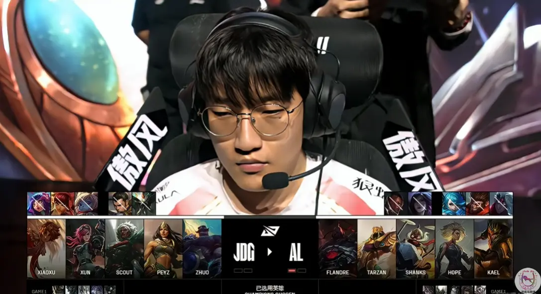 LPL：AL单场经济领先2万击败JDG！Scout又打出1-7战绩