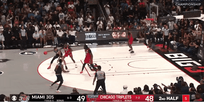 BIG3总决赛：查莫斯三分绝杀，迈阿密305击败芝加哥三人夺冠