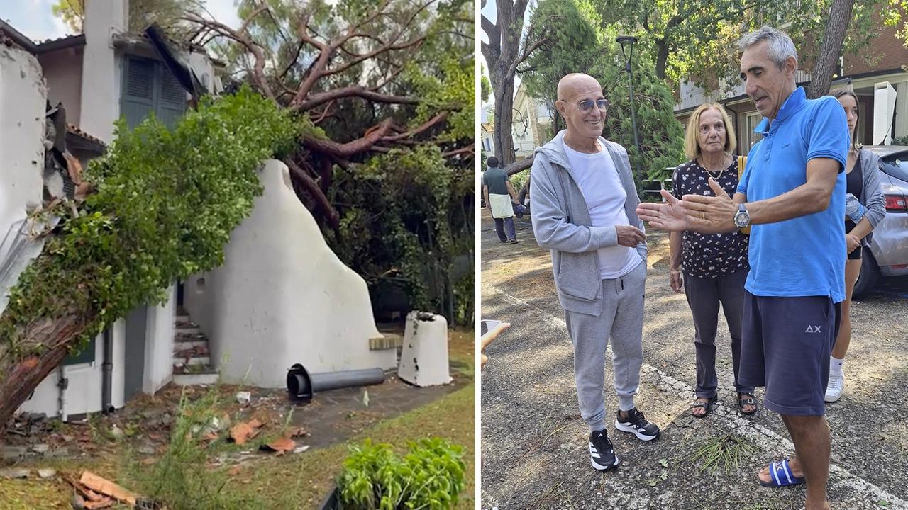 意大利名帅萨基的房屋被风暴损坏，称自己很幸运能活下来