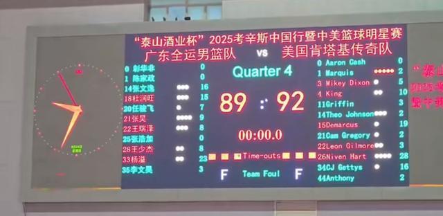 CBA热身赛辽粤联手出击！辽篮大胜豪取3连胜：广东惨遭三分绝杀！