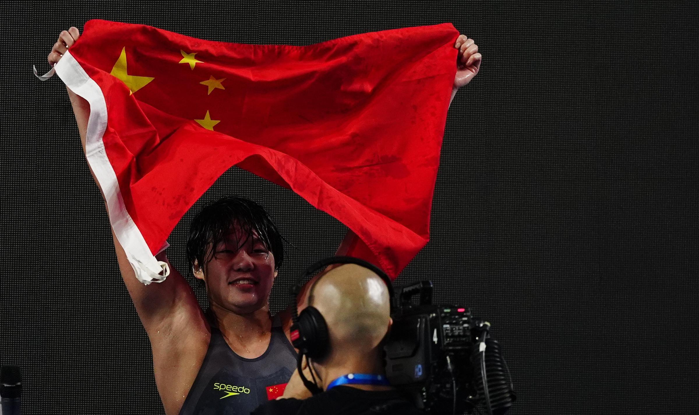 豪夺5金+MVP！中国女泳又一18岁天才出炉：女版孙杨自由泳封神