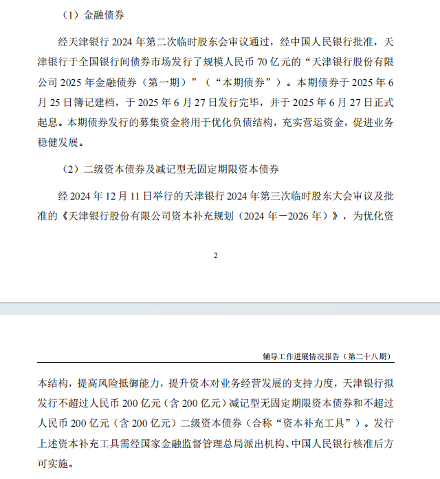 天津银行A股IPO十年“追梦”，战略布局与转型举措能否打动投资者？