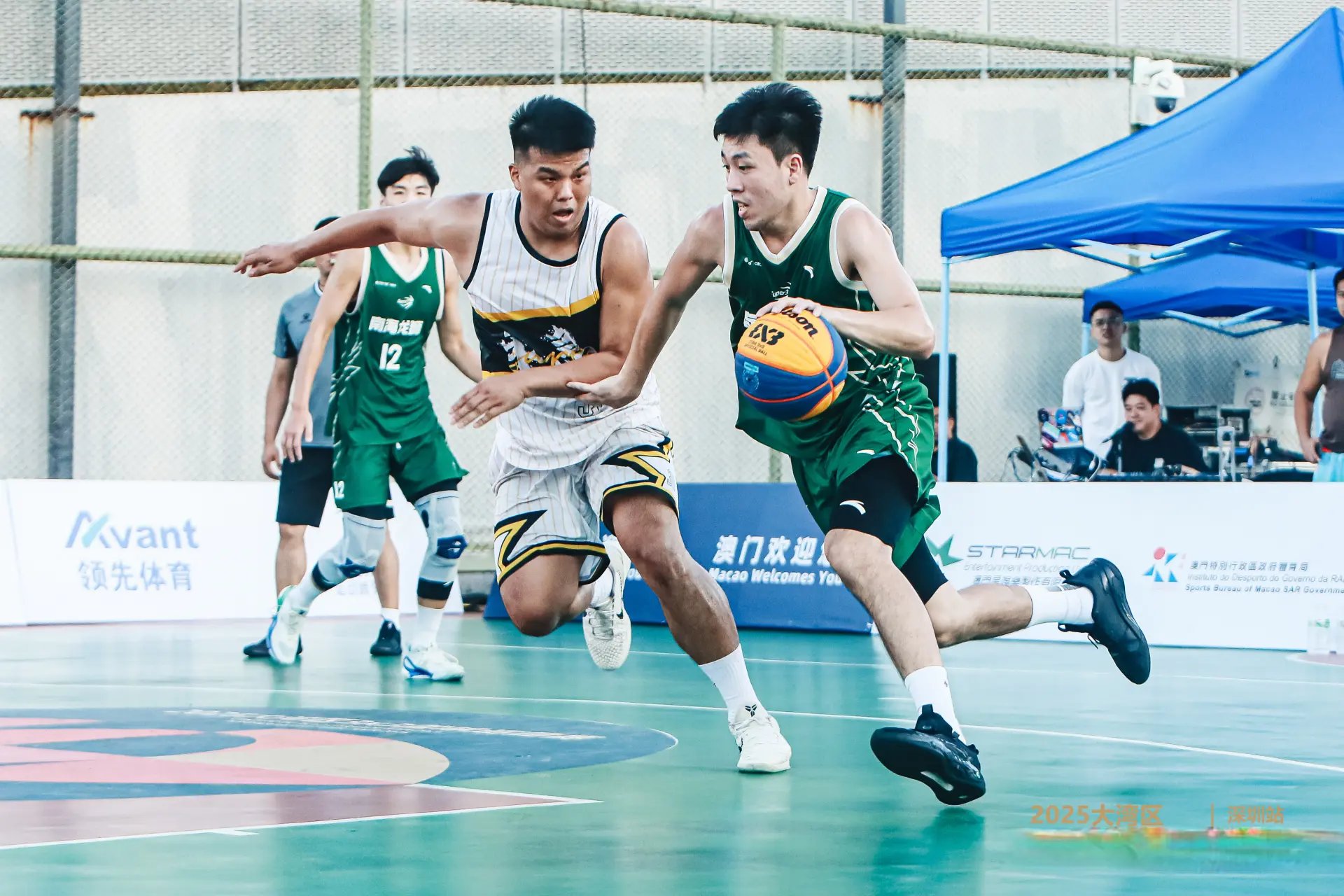 深圳站燃爆！2025大湾区3×3篮球巡回赛开赛