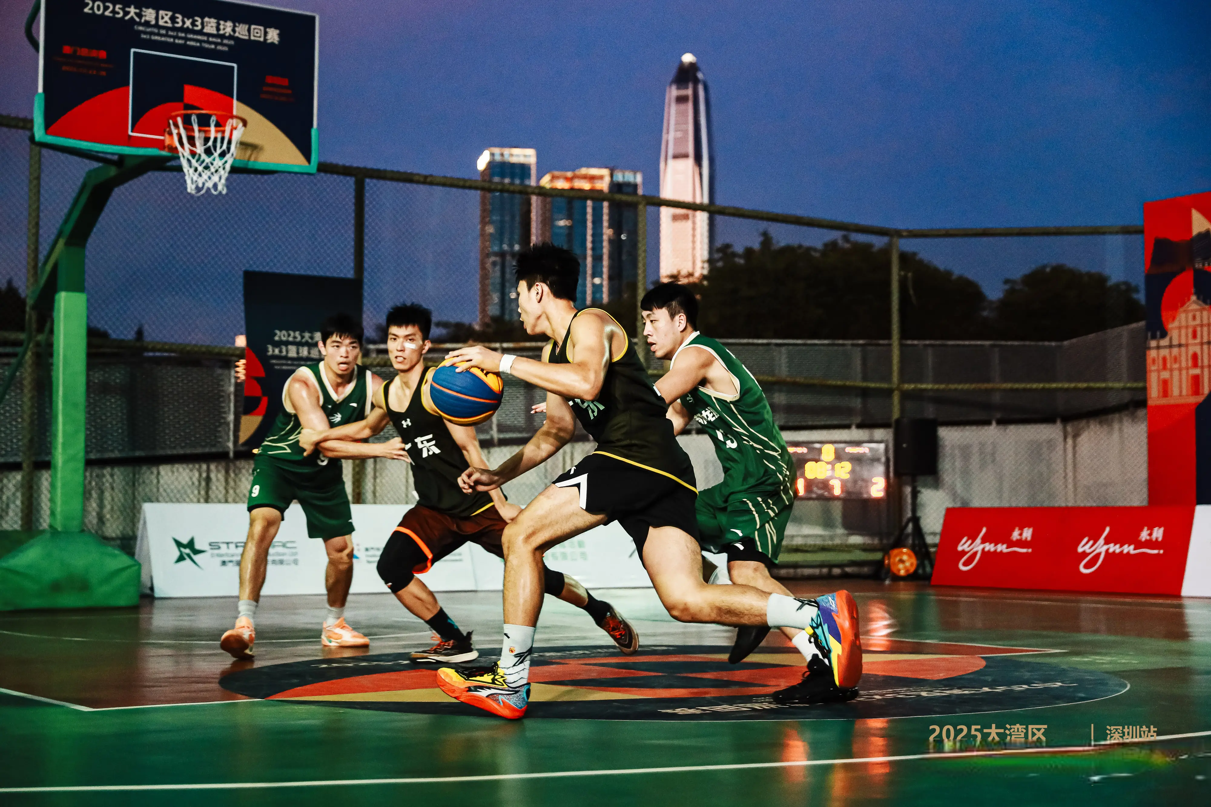 深圳站燃爆！2025大湾区3×3篮球巡回赛开赛