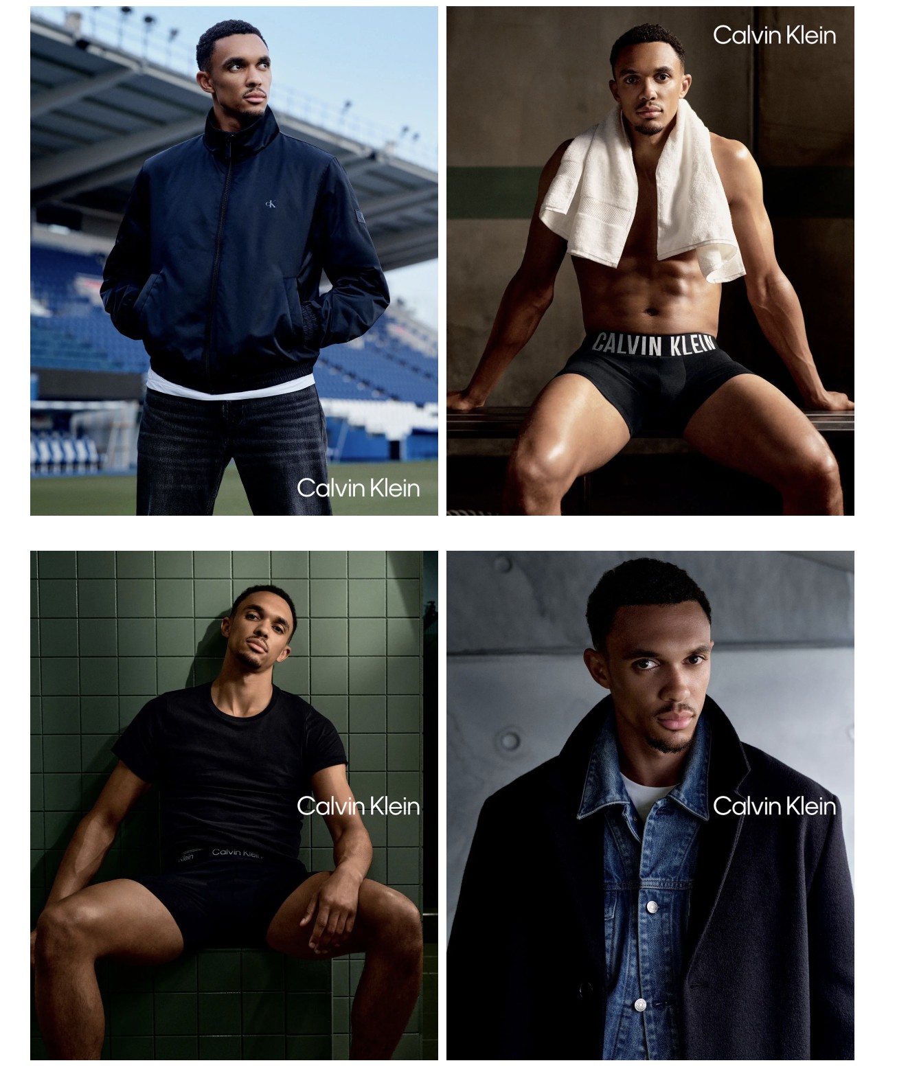 好身材，阿诺德出镜Calvin Klein2025秋季广告大片