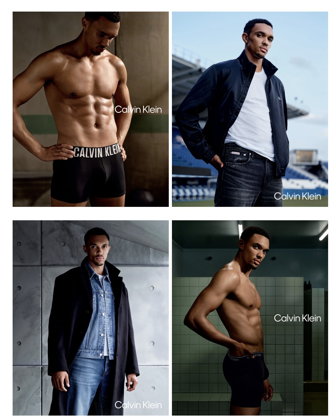 好身材，阿诺德出镜Calvin Klein2025秋季广告大片