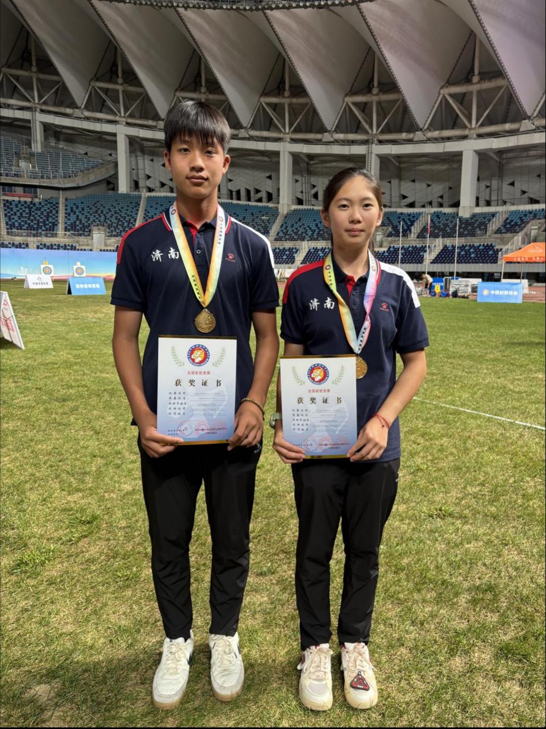 全国射箭U16、U18锦标赛，济南队夺7金创队史最佳战绩