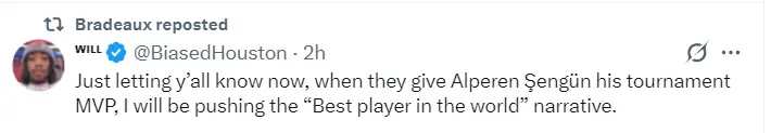 火记晒申京数据力挺MVP！美媒称跻身NBA前十巨星 休媒自豪发声