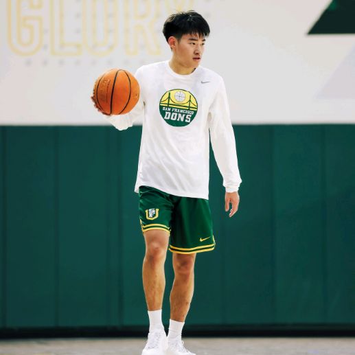 NCAA旧金山大学官宣15人名单：男篮双星王俊杰大三赛季 赵维伦加盟首季