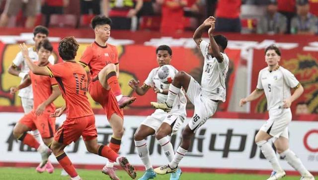 丢了1球，在11个小组第2中，并列第4！U23亚洲杯中国队出线严峻