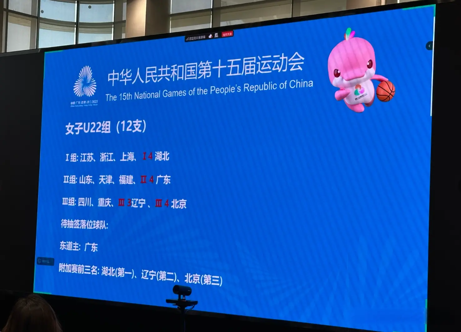 全运会女篮分组揭晓，四川上上签，广东碰上山东，4队进死亡之组