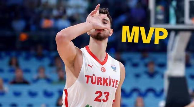 NBA火箭官方盛赞：申京欧锦赛MVP排行第1&场均21.6分+9.6板+6.8助