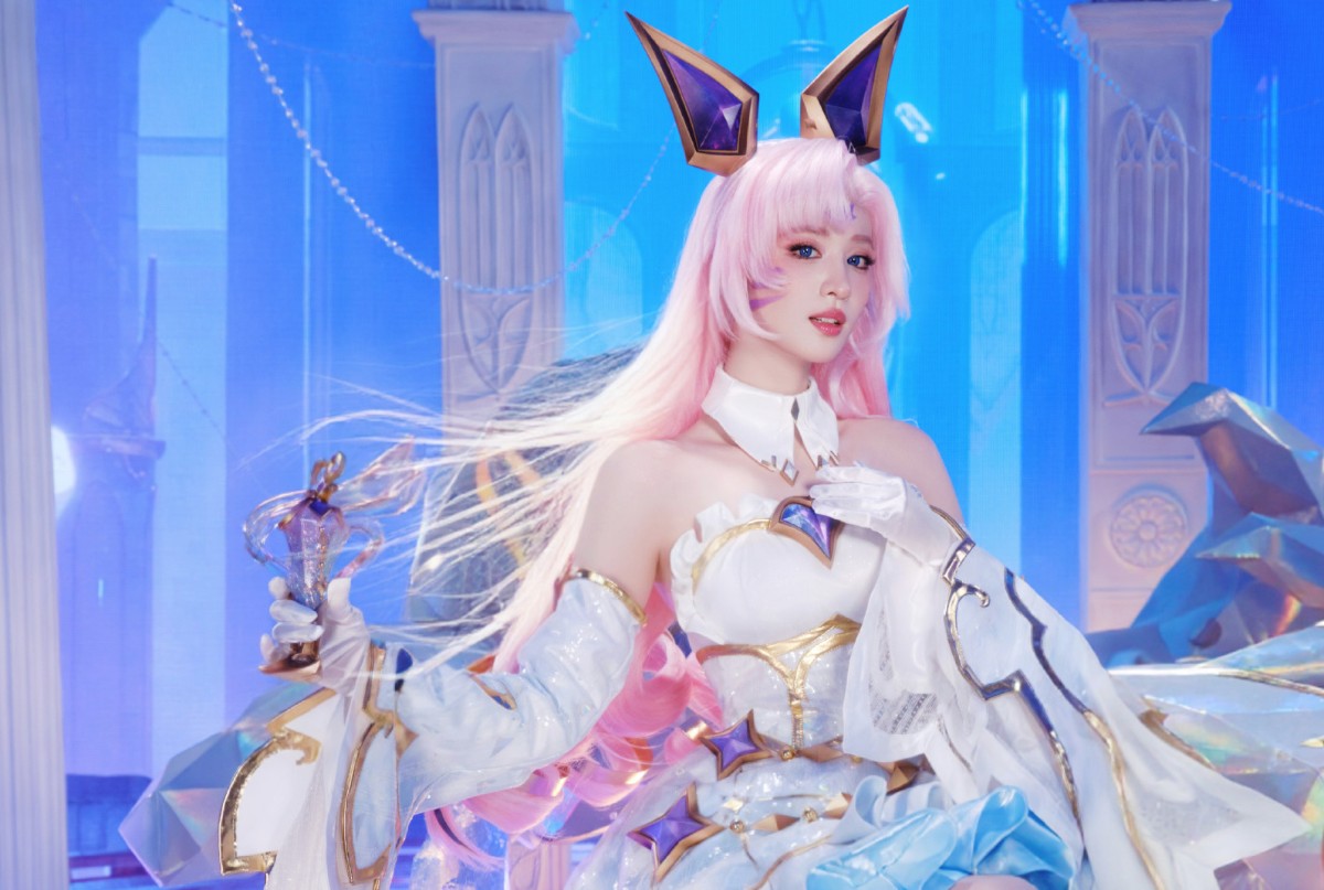 王楚然比游戏建模还灵动