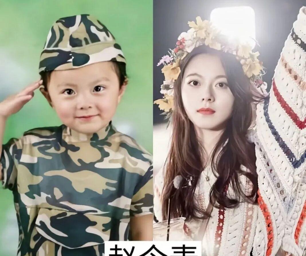 13位女明星对比小时候，杨紫杨颖变化大，最后一位从小美到大