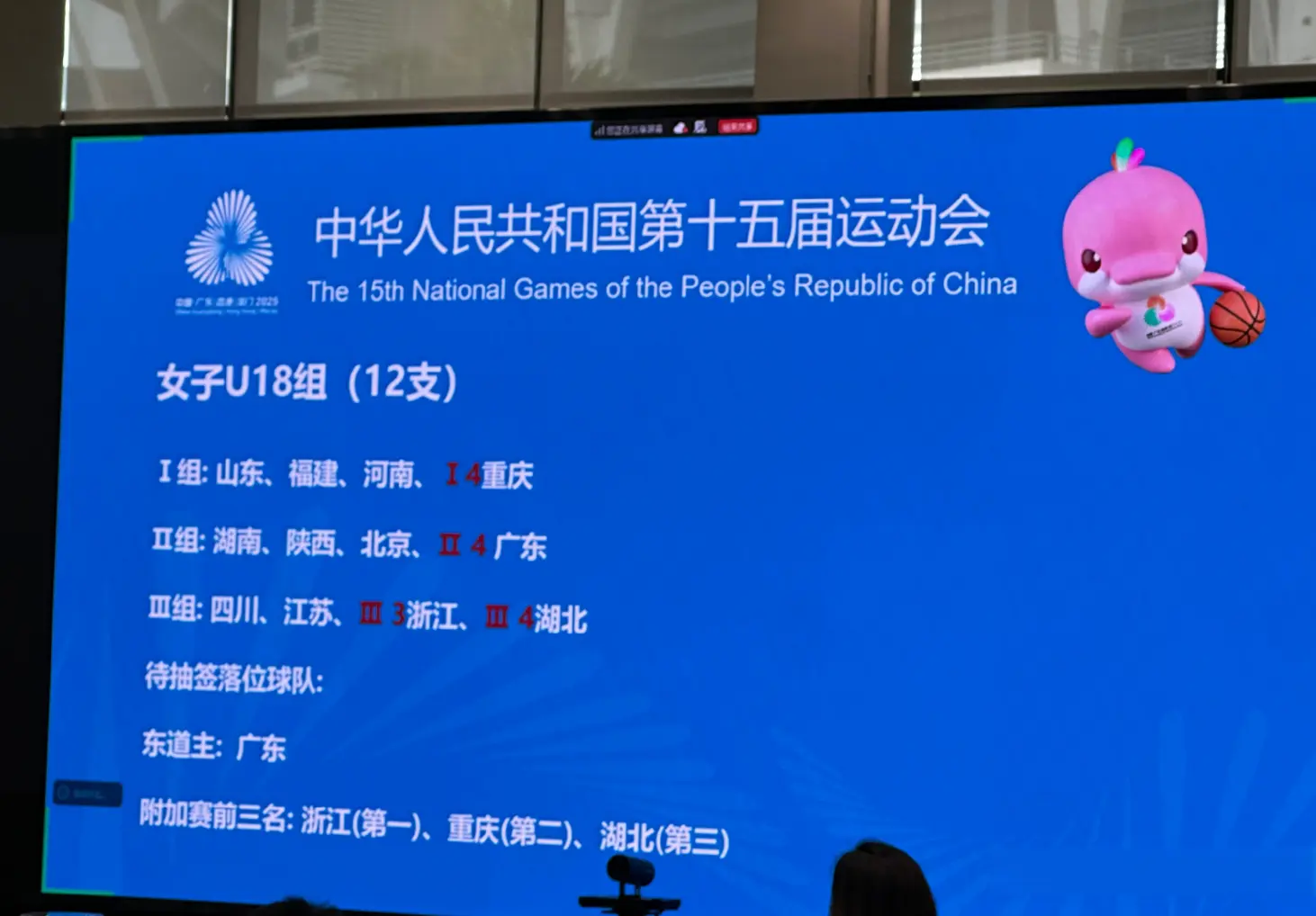 全运会女篮分组揭晓，四川上上签，广东碰上山东，4队进死亡之组
