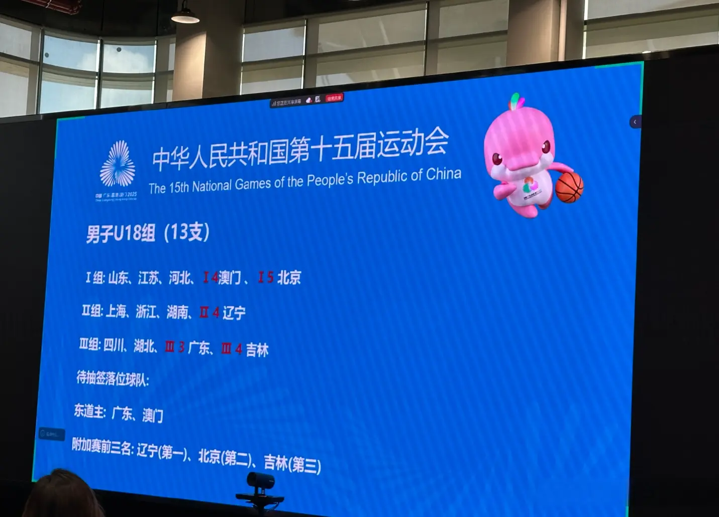 全运会男篮分组揭晓，辽宁北京喜相逢，粤鲁浙同组，四川碰上上海