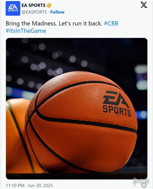重启无望了！曝《EA Sports大学篮球》项目已被终止