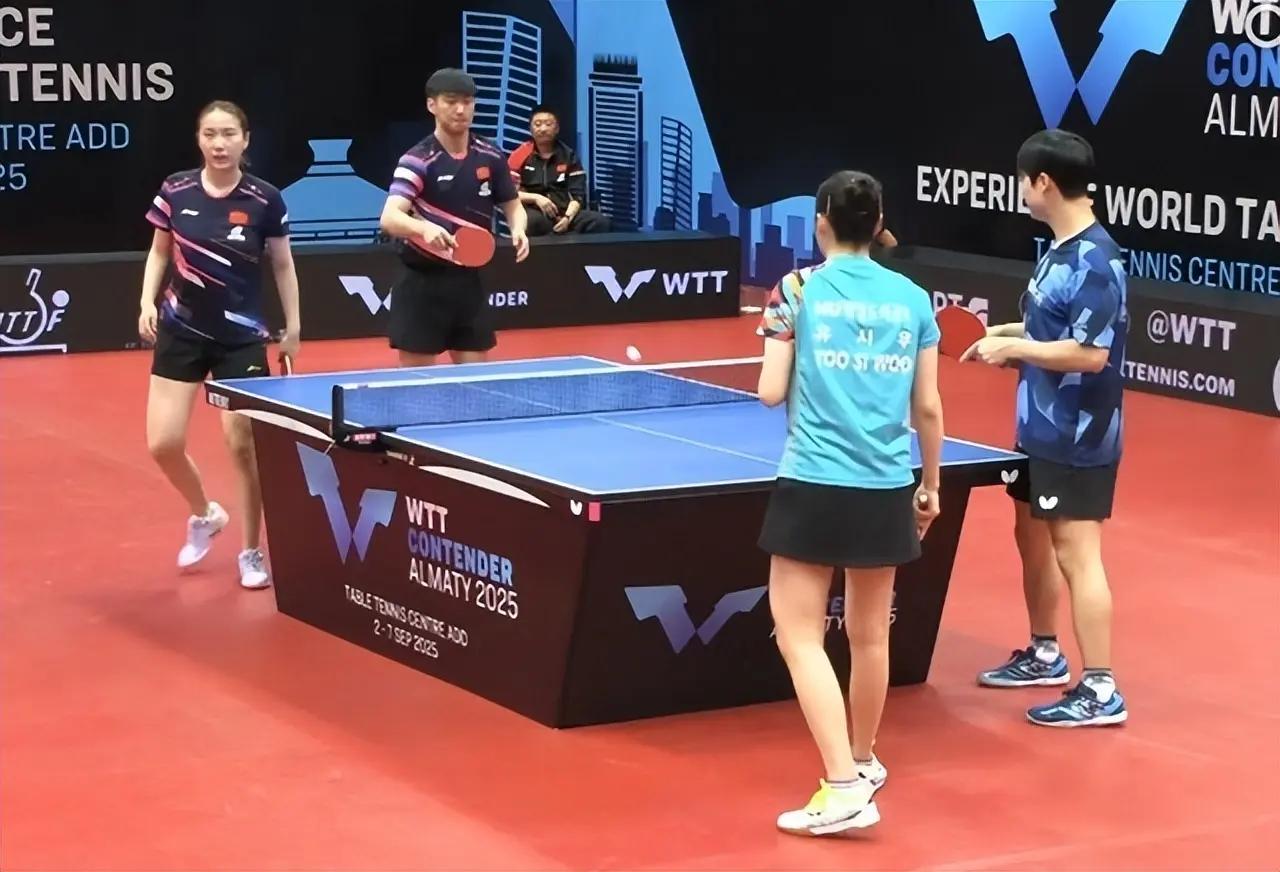 3-0、3-2！国乒连斩韩日组合淘汰削球名将，会师混双决赛提前夺冠
