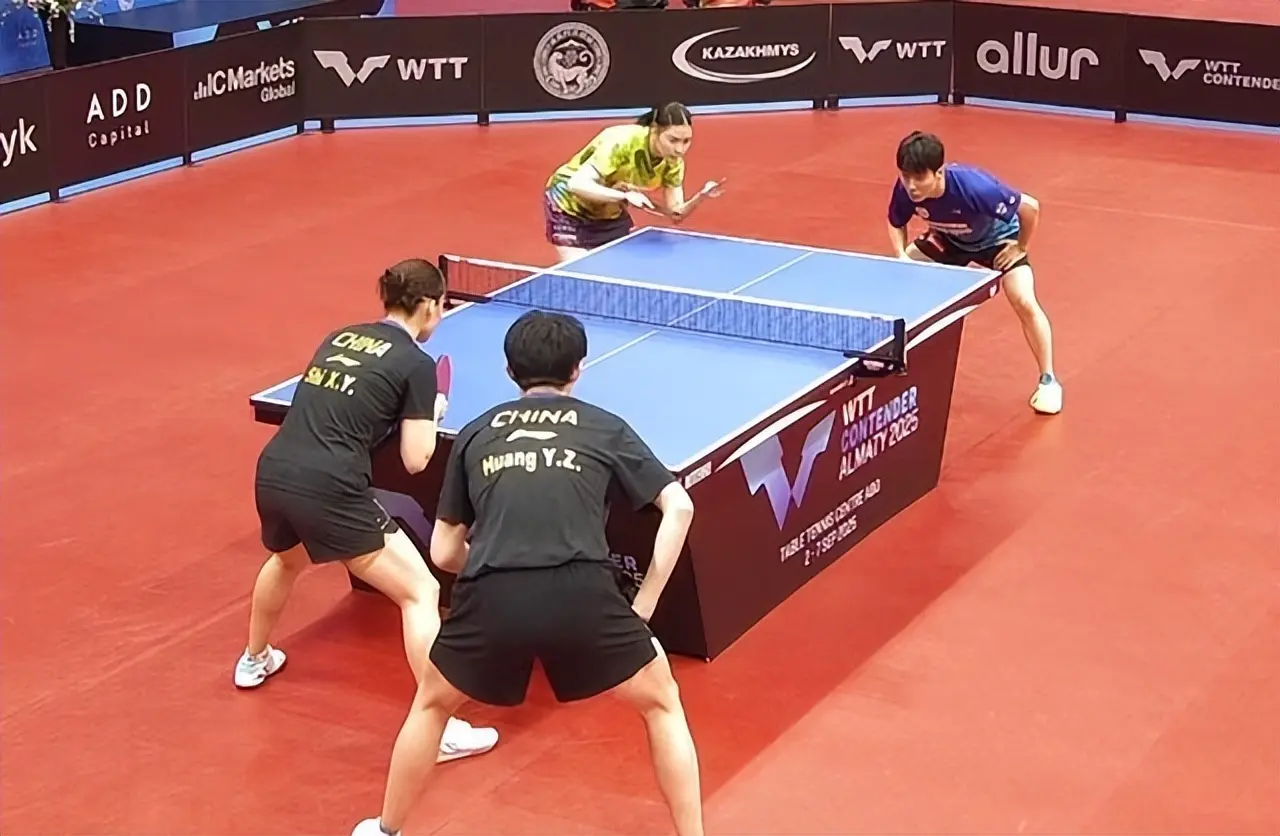 3-0、3-2！国乒连斩韩日组合淘汰削球名将，会师混双决赛提前夺冠