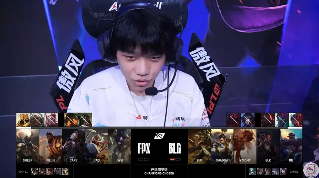 LPL：JieJie加盟FPX首秀惨败给BLG！一个打野救不了这团队