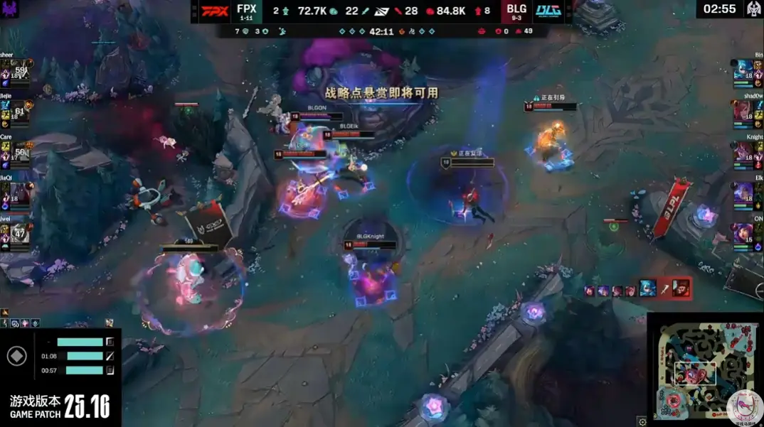 LPL：JieJie加盟FPX首秀惨败给BLG！一个打野救不了这团队