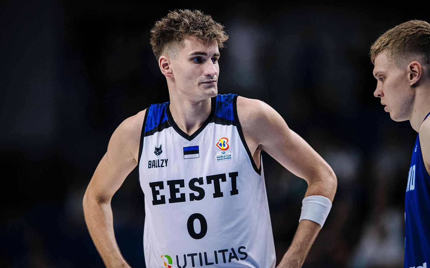 爱沙尼亚男篮公布欧锦赛12人大名单：亨利-德雷尔领衔