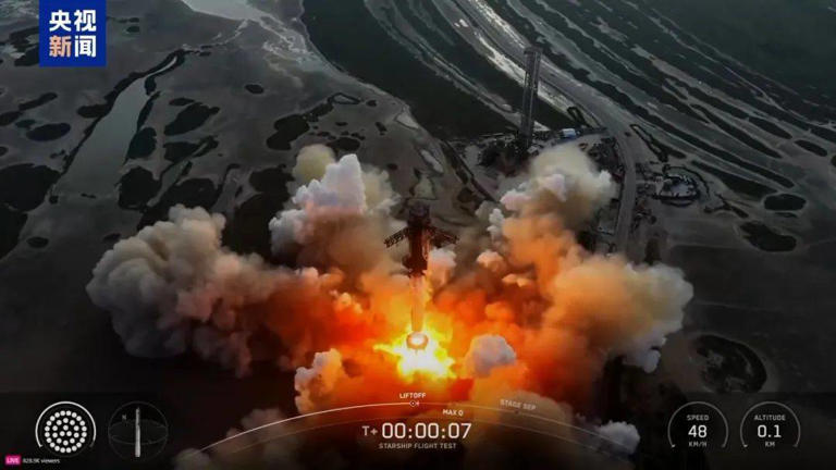 马斯克“星舰”第十次试飞终成功，现场沸腾！