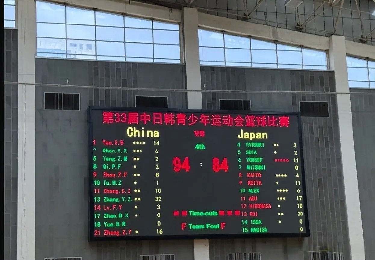 一忧一喜！中国U16女篮不敌日本，丢掉冠军，U16男篮击败日本夺冠