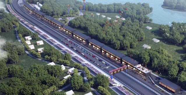 北京湖边赛道火热开建，4.9公里挑战极限，国际大咖要来了？