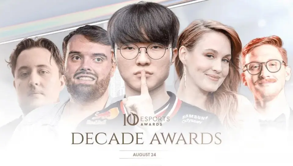 Esports Awards公布，10年来最佳PC选手，提名里没有中国选手