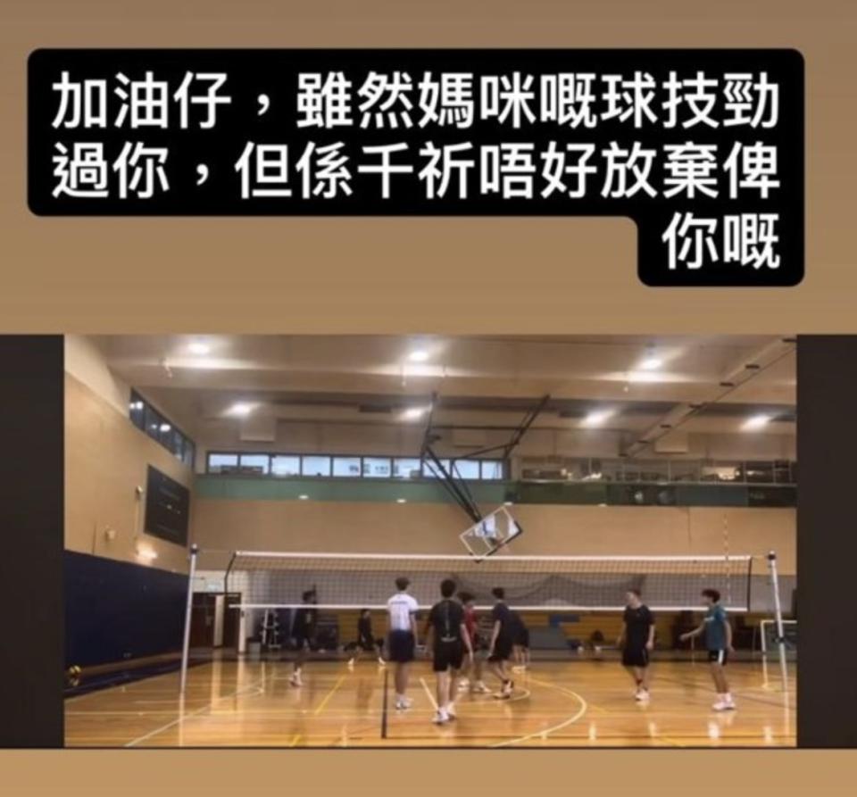 谢霆锋和大儿子迪拜玩赛车，张柏芝送小儿子上学要他说“我好爱你”！