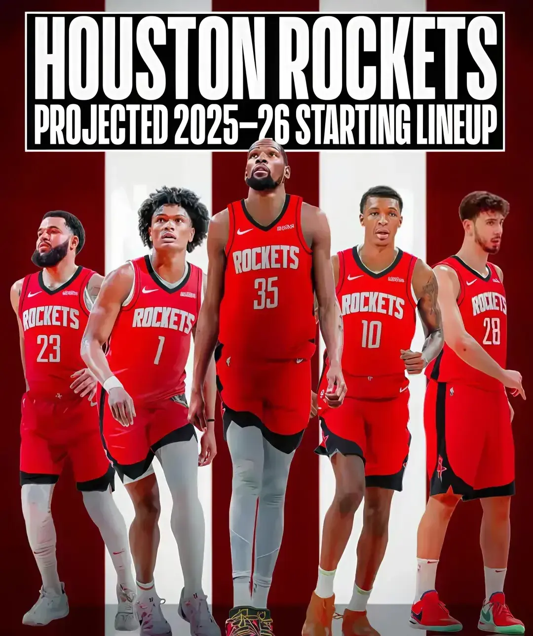 ESPN最新预测火箭位列2026年NBA总冠军第四 休赛期操作A级