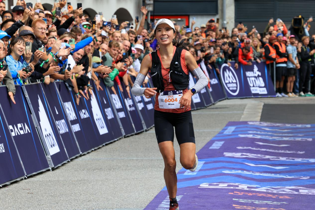 2025UTMB：姚妙摘得亚军，大幅刷新个人最好赛道成绩